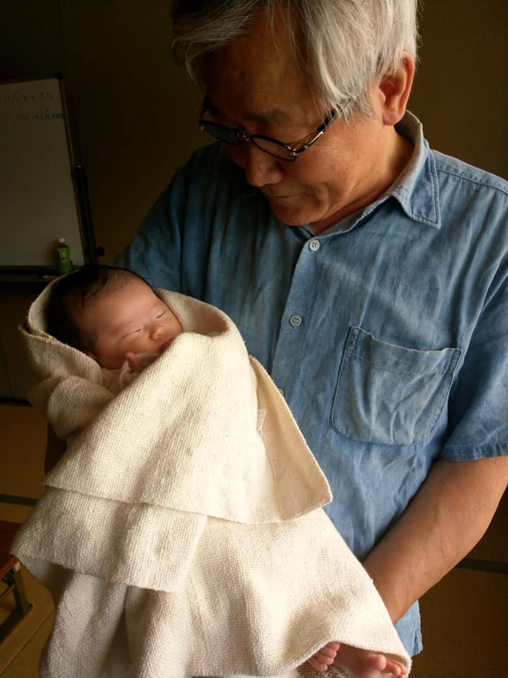 社長と会員さんの赤ちゃん
